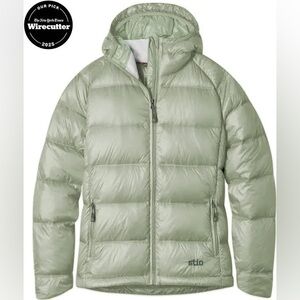 STIO XS Sage Flats Hometown Down Hooded Jacket 800 Fill Goose Water Resistant